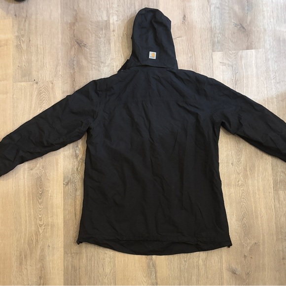 Carhartt Rockford Rain Defender Jacket | Black (Youth XL fits Adult XS/S) - Picture 4 of 15
